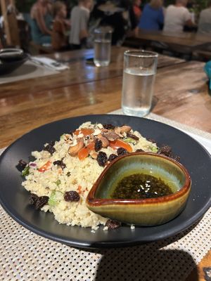 Couscous salad (quite boring)  at Wild Tribe Cafe in Koh Samui