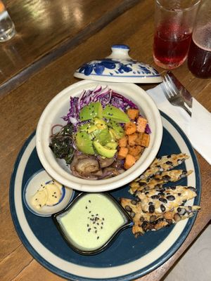 Vegan bowl  at Wild Tribe Cafe in Koh Samui