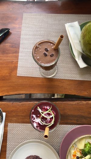 Espresso & berry shake   at Wild Tribe Cafe in Koh Samui