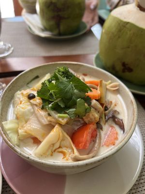 Tom Kah  at Wild Tribe Cafe in Koh Samui