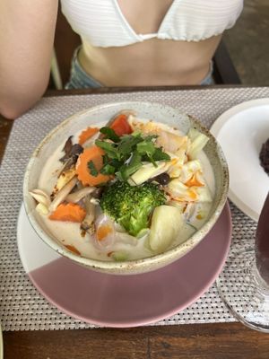 tom ka   at Wild Tribe Cafe in Koh Samui