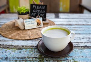 Matcha Latte Matcha at Wild Tribe Cafe in Koh Samui