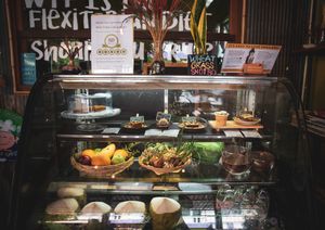 Display at Wild Tribe Cafe in Koh Samui