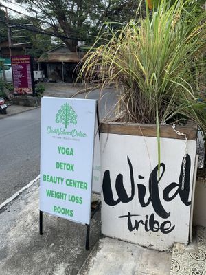 Entrance  at Wild Tribe Cafe in Koh Samui