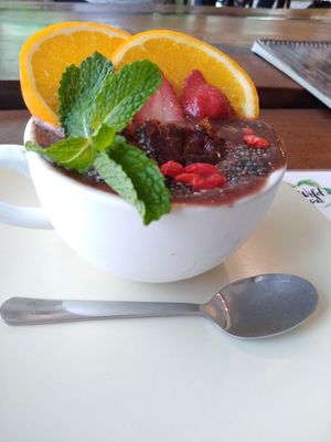 Chocolate Chia Banana Bliss (100) at Wild Tribe Cafe in Koh Samui