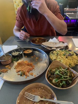 Big range of options  at Bombay Palace in Queenstown