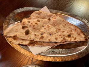 Roti (no ghee, no oil) at Bombay Palace in Queenstown