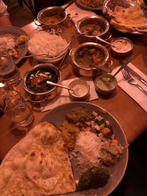 Vegetarian Feast  at Bombay Palace in Queenstown