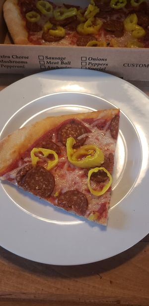 Soooo good at Nags Head Pizza Company in Nags Head