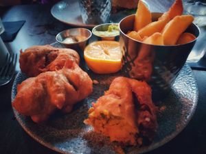 Fritters at The Cloth Ear in Belfast