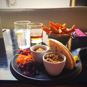 vegan plate at The Cloth Ear in Belfast