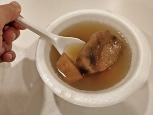 Soup at Singapore Buddhist Lodge Temple 新加坡佛教居士林 in Central Singapore