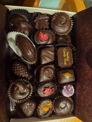 Vegan Petite sampler at Harbor Candy Shop in Ogunquit