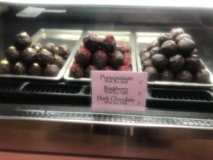 Dark Chocolate Truffles (All Very Very Rich!!) at Harbor Candy Shop in Ogunquit