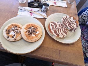 Pancakes 🥞  at Pancake House TLV in Tel Aviv