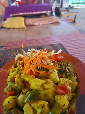 Beautiful meal only 100thb ✨ at Dosha in Koh Phangan