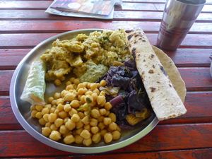 Essen vom Buffet at Dosha in Koh Phangan