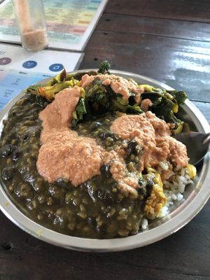 All you can eat small plate - 100 baht  at Dosha in Koh Phangan