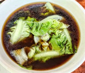 Bak kut teh, don't order, no herbal taste at Giant Bowl Vegetarian Restaurant in Kuala Lumpur