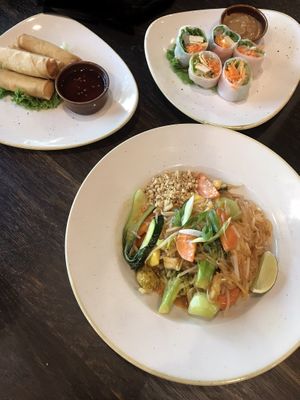 The veg options we ordered : )  at Niagara's Finest Thai in Niagara-on-the-lake