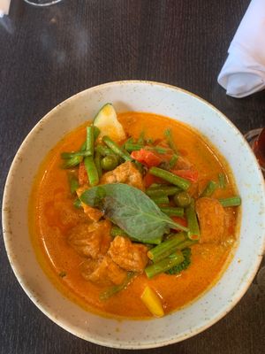 Panang curry at Niagara's Finest Thai in Niagara-on-the-lake