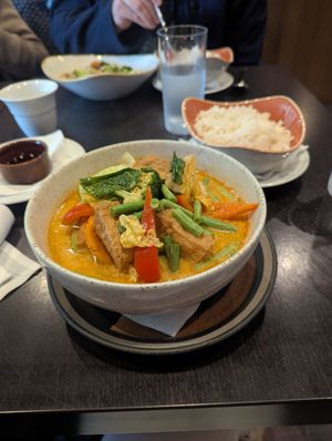 Panang Curry at Niagara's Finest Thai in Niagara-on-the-lake
