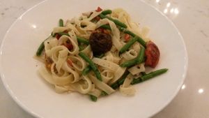 Vegan fettuccine con verdure at ASK Italian in Newcastle Upon Tyne