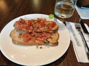 Bruscetta at ASK Italian in Newcastle Upon Tyne