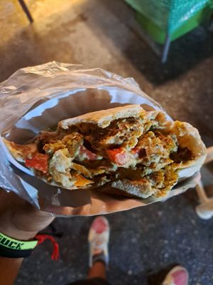  at Queen Falafel in Pai