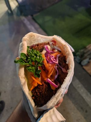  at Queen Falafel in Pai