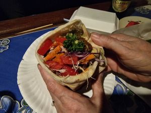  at Queen Falafel in Pai