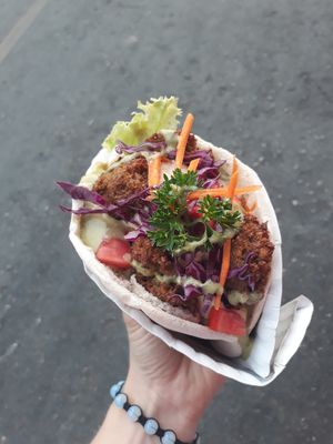 Really good 70k at Queen Falafel in Pai