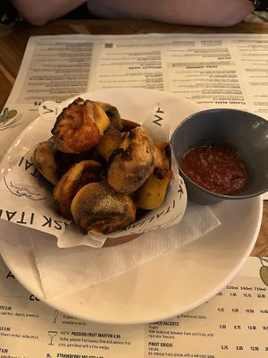 Spicy dough balls  at ASK Italian in Durham