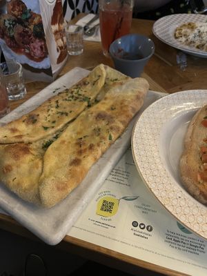 Garlic bread  at ASK Italian in Durham