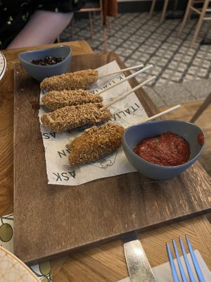 Vegan lecca lecca  at ASK Italian in Durham