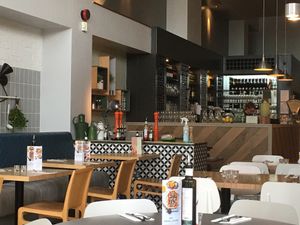 Inside & bar area at ASK Italian in Durham