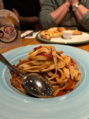 Vegan Spaghetti Al Pomodoro

 at ASK Italian in Durham