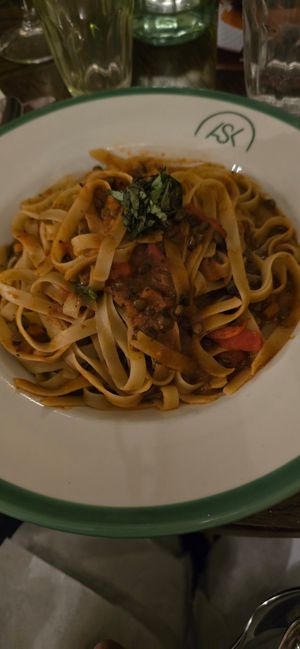 Lentil ragu at ASK Italian in York