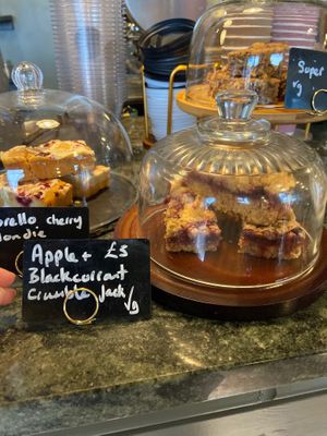 Counter options at The Fuchsia Caffe in Tenby