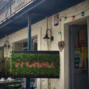 Fuschia at The Fuchsia Caffe in Tenby