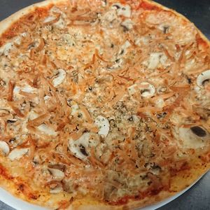 Vegansk Capricciosa at Pizza Roma in Gothenburg