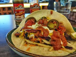 Mushroom taco at Sala - Hartamas in Kuala Lumpur