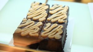 peanut butter brownies ❤️ at Sala - Hartamas in Kuala Lumpur