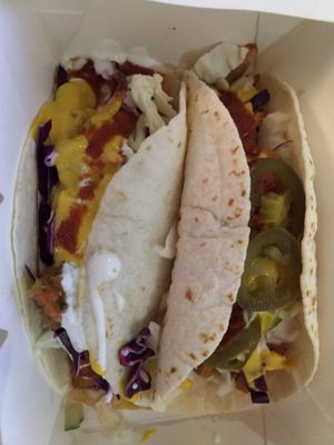 Jackfruit tacos at Sala - Hartamas in Kuala Lumpur