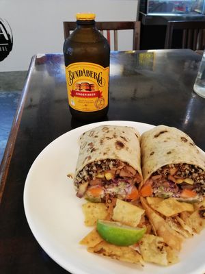 Burrito was so delicious. at Sala - Hartamas in Kuala Lumpur