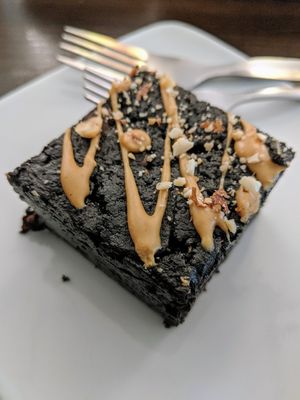 Peanut butter brownie - the best brownie ever at Sala - Hartamas in Kuala Lumpur