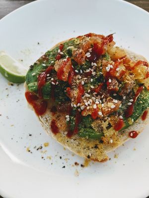 The Bagel Smize - the only thing I wouldn't order again at Sala - Hartamas in Kuala Lumpur