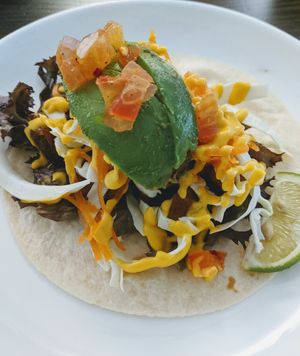 The Spicy Asian Tofu Taco - absolutely SUPERB! at Sala - Hartamas in Kuala Lumpur