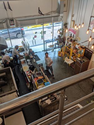 Picture from the above seating area at Sala - Hartamas in Kuala Lumpur