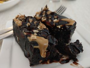 Peanut butter brownie at Sala - Hartamas in Kuala Lumpur